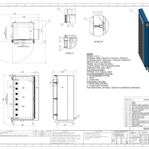 K13FL Large Kiln